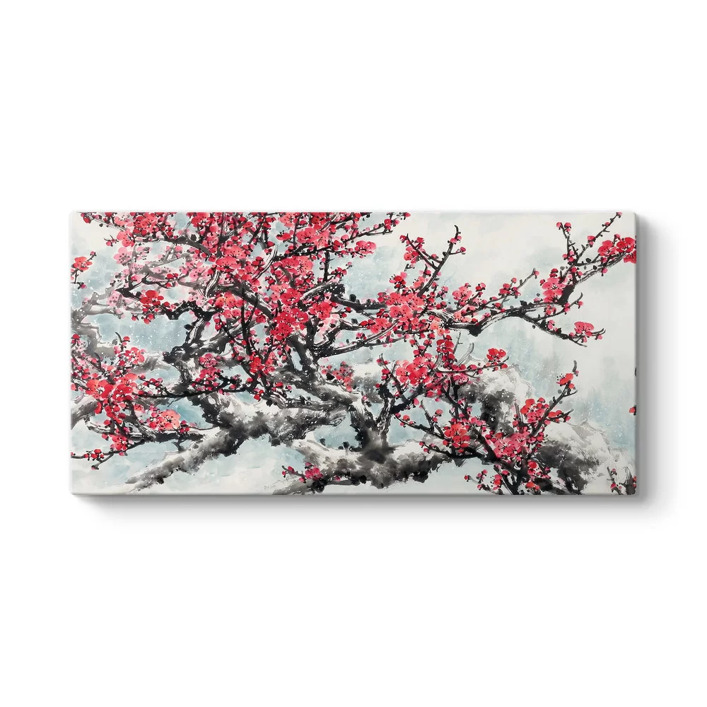 Japon Ağacı Tablosu - Model 5